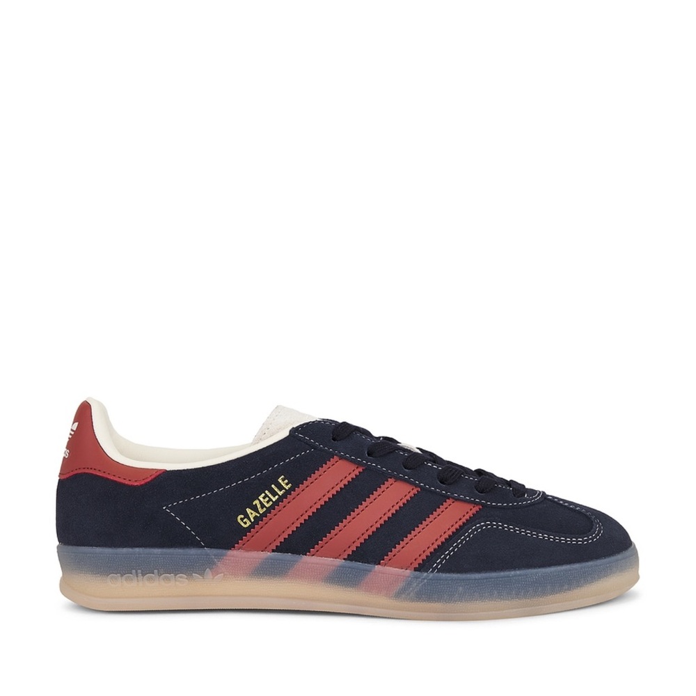 Adidas Gazelle Indoor “Legend Ink / Preloved Ruby” (ADIO‑MZ333) NWOT WOMENS 9